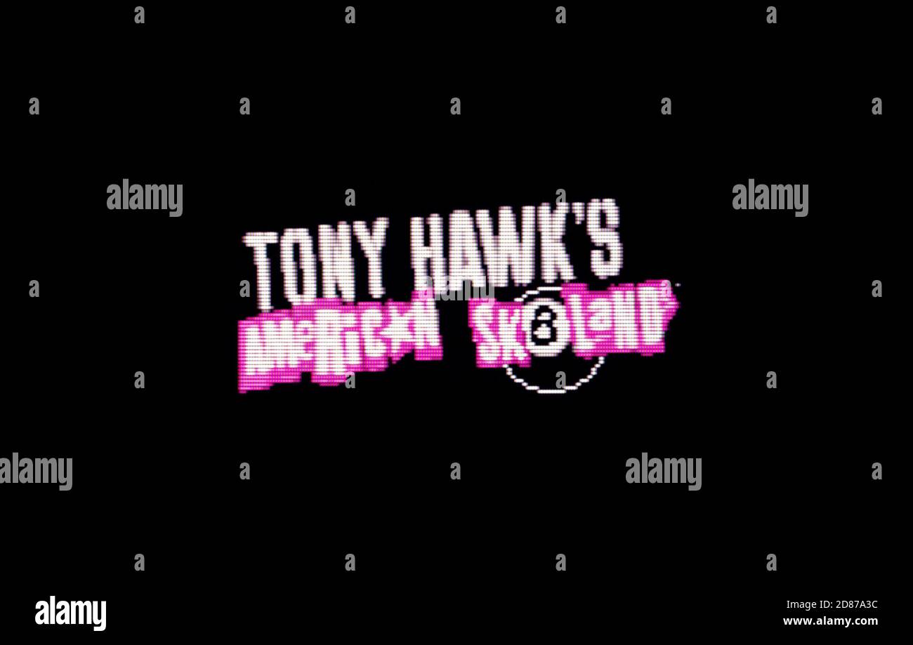 Tony Hawk's American Sk8land - Nintendo Game Boy Advance Videogioco - solo per uso editoriale Foto Stock