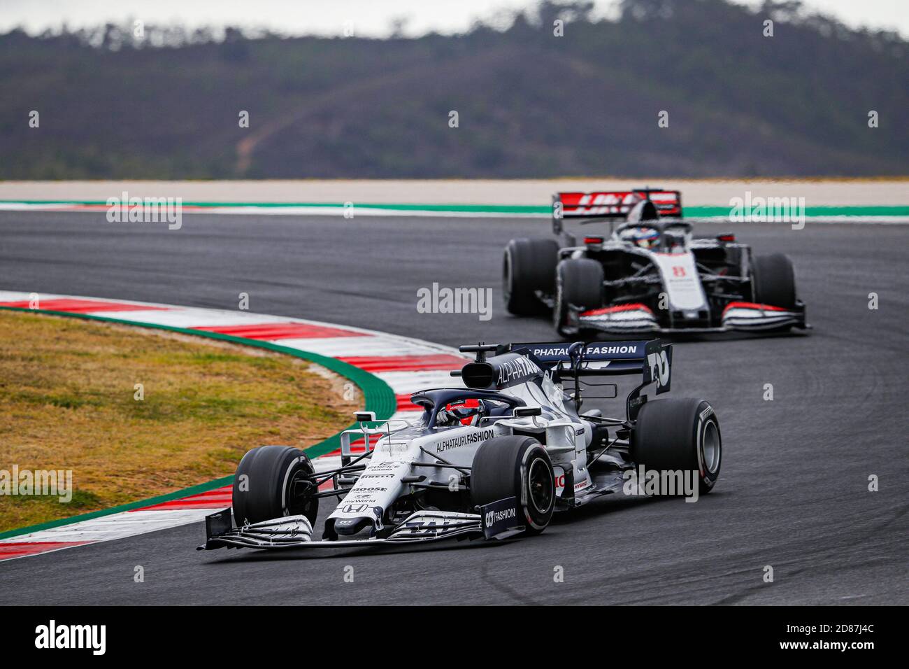 26 KVYAT Daniil (rus), Scuderia AlphaTauri Honda AT01, azione durante la Formula 1 Heineken Grande Pr.mio de Portugal 2020, Gran Premio del Portogallo, f C. Foto Stock