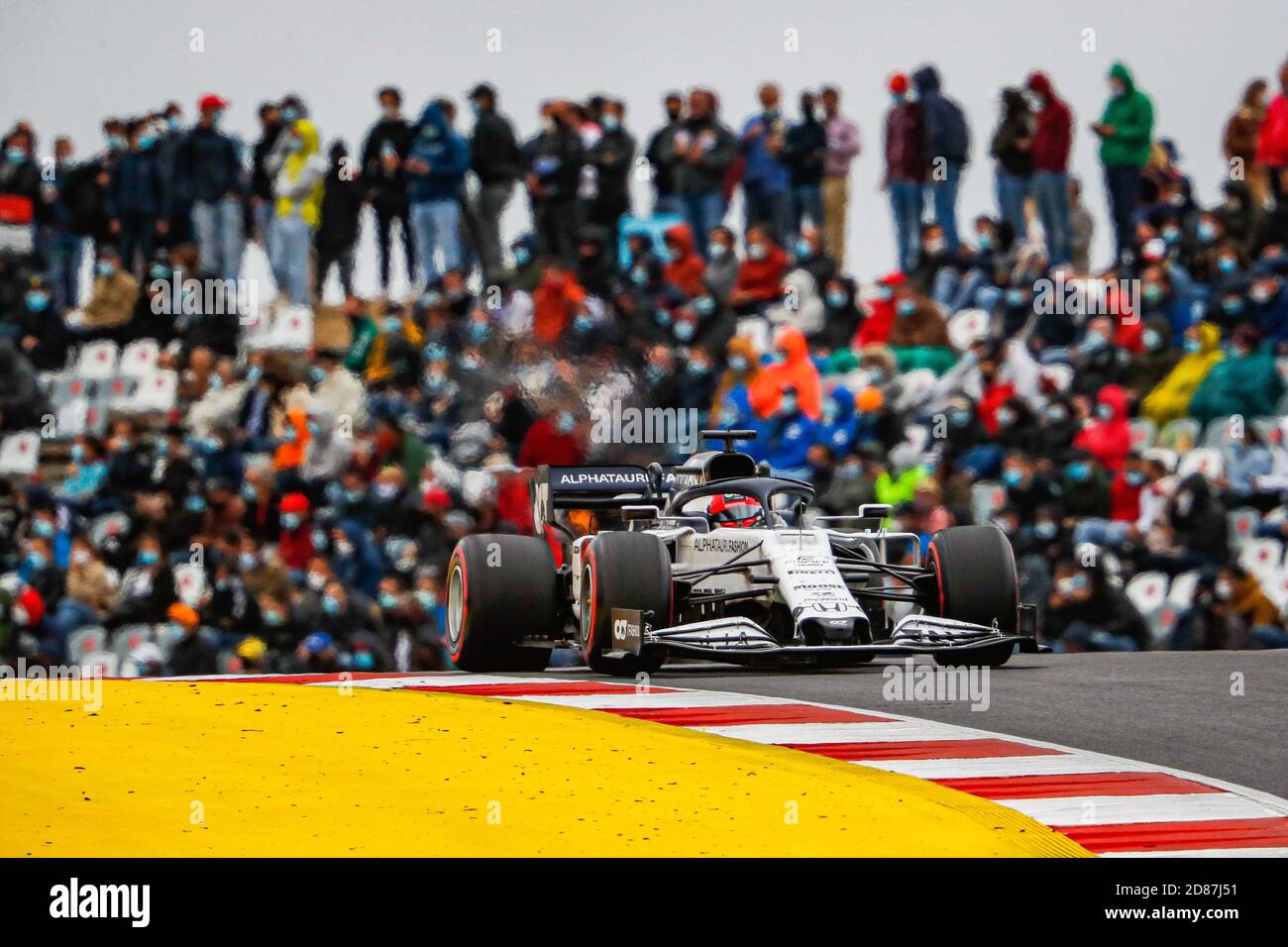 26 KVYAT Daniil (rus), Scuderia AlphaTauri Honda AT01, azione durante la Formula 1 Heineken Grande Pr.mio de Portugal 2020, Gran Premio del Portogallo, f C. Foto Stock