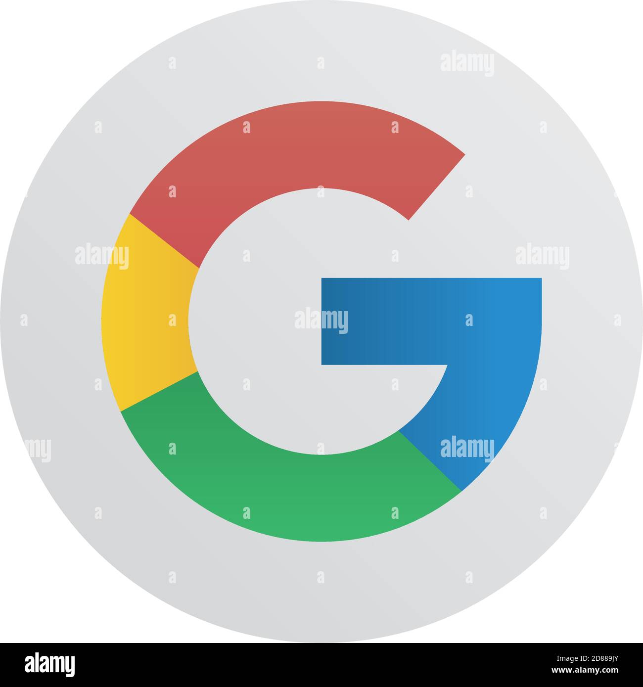 logo dei social media, informazioni sulla ricerca di google, pagine web, immagini, video e altre illustrazioni vettoriali Illustrazione Vettoriale