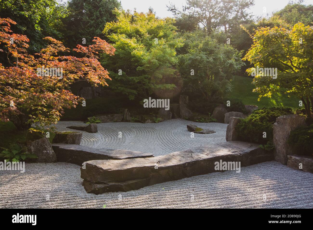 Giardini del mondo, Giardino Giapponese, Berlino Foto Stock