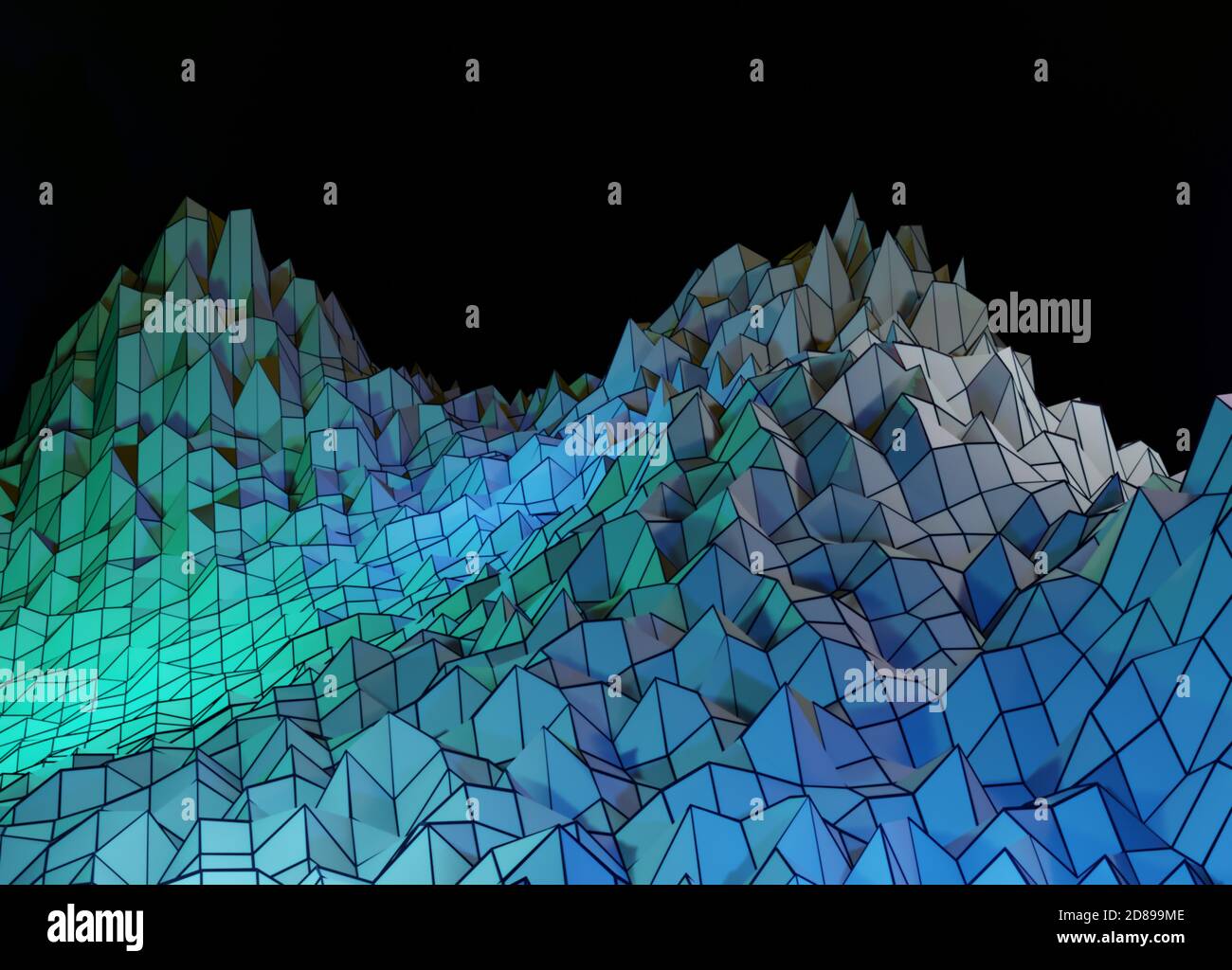 Visualizzazione dati immagine orizzontale astratta. Illustrazione Vettoriale