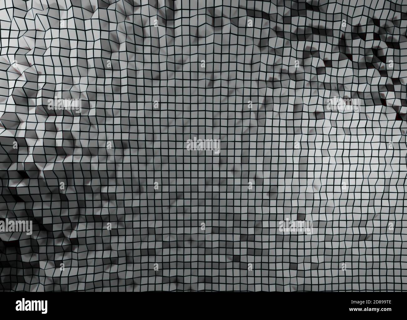 Visualizzazione dati immagine astratta. Illustrazione Vettoriale
