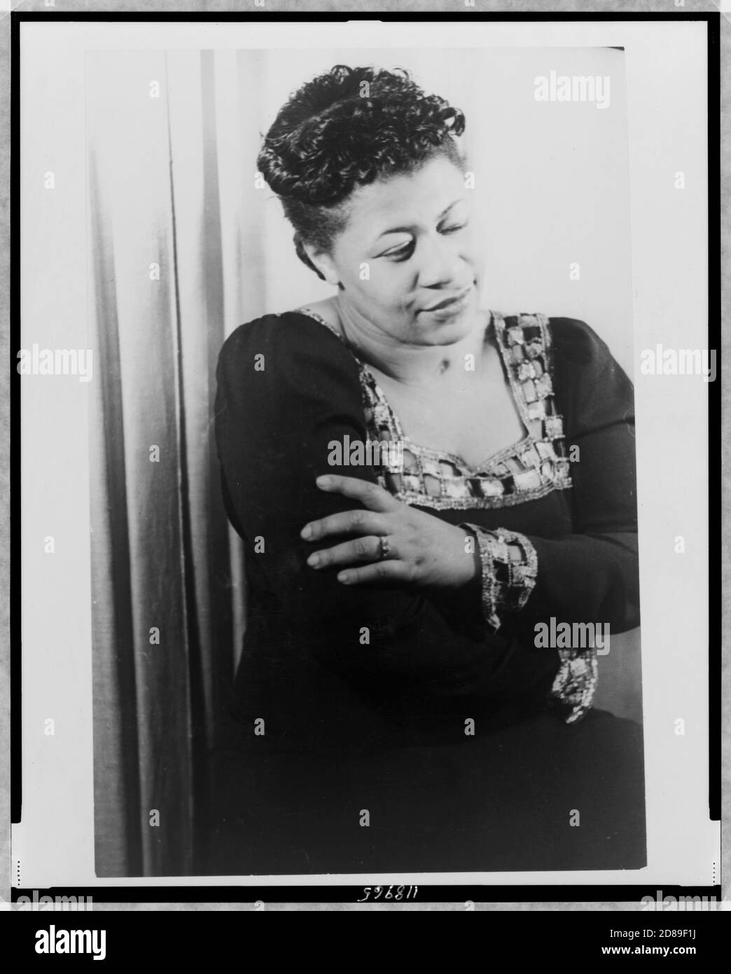 Ella Fitzgerald, prima signora di Jazz, ritratto, anni '40 Foto Stock