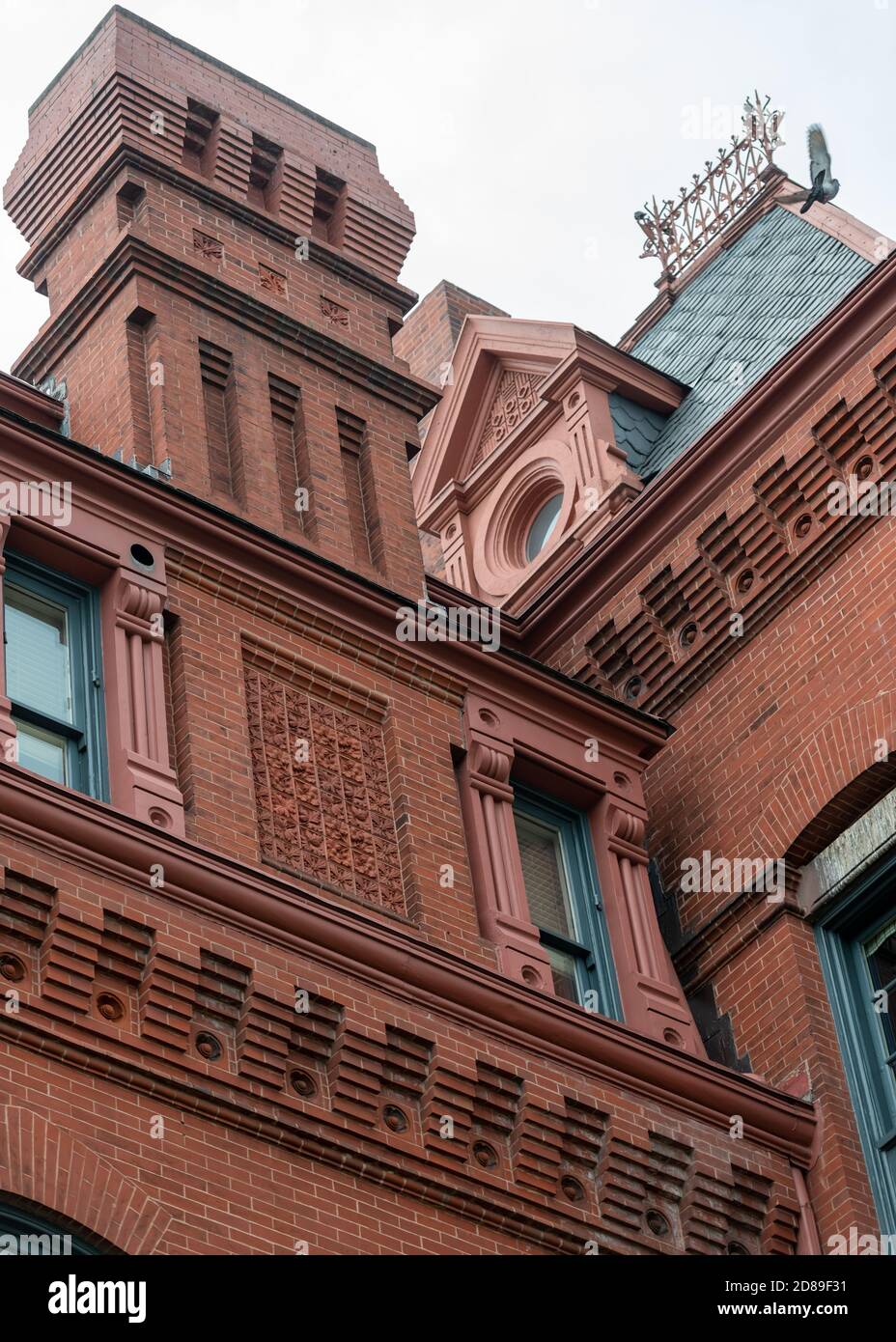 John Fraser's 1882 Châteauesque / secondo palazzo in stile Impero costruito a 2000 Massachusetts Avenue per tre volte presidenziale speranza James G. Blaine Foto Stock