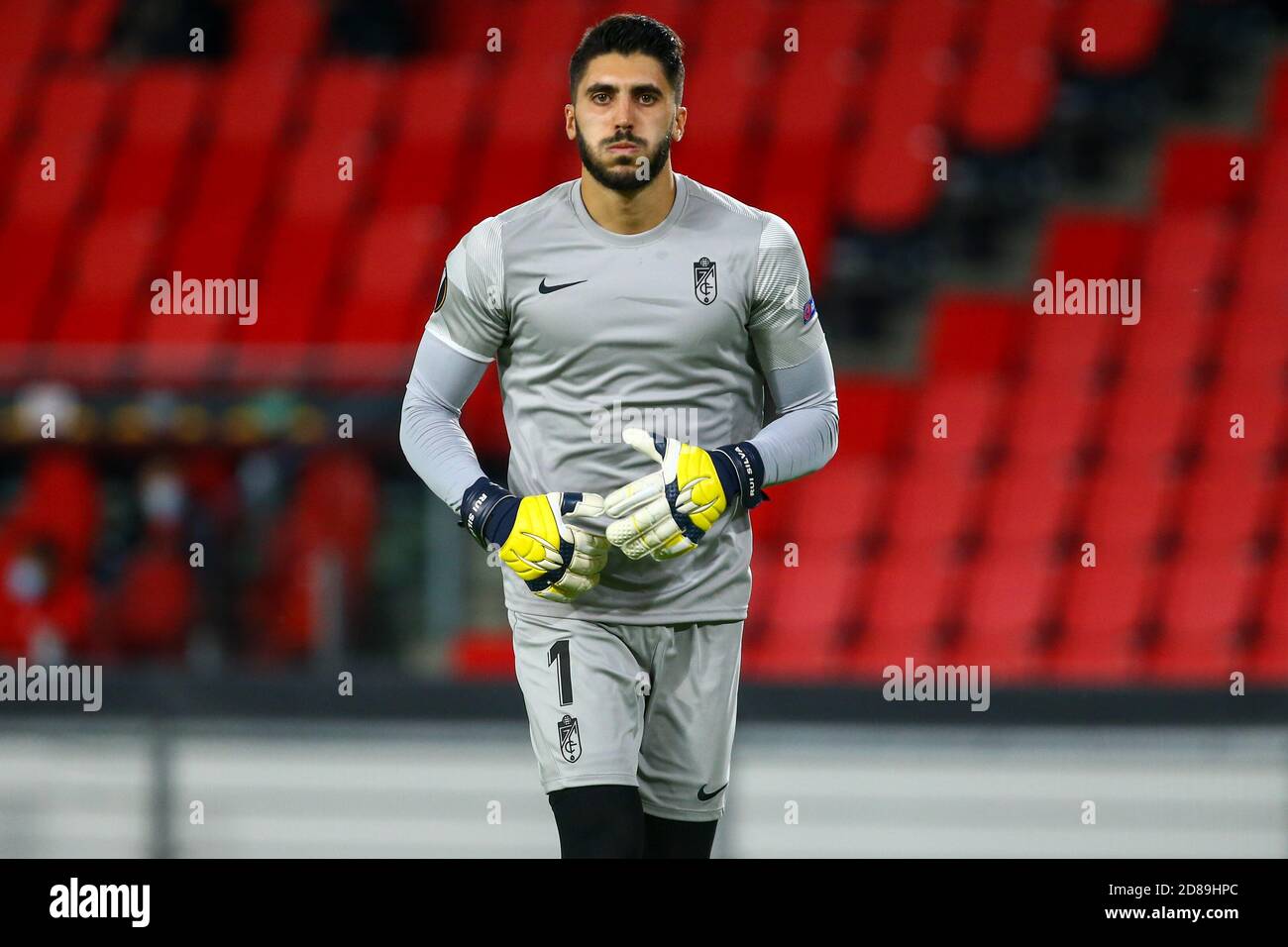 Portiere Rui Silva di Granada durante la UEFA Europa League, Group Stage, la partita di calcio del Gruppo e tra PSV Eindhoven e Granada CF il 2 ottobre C. Foto Stock