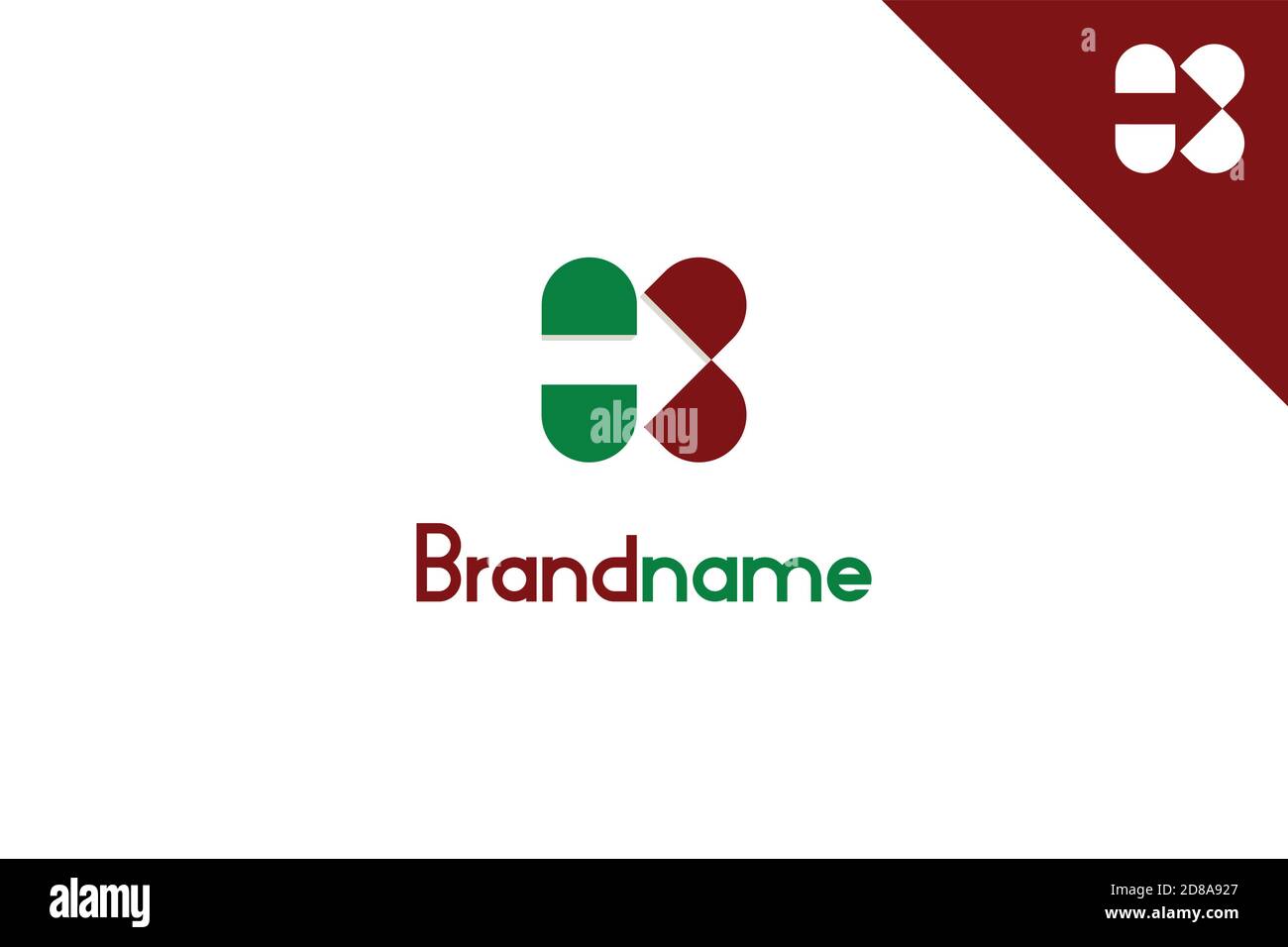 Logo della freccia K. Illustrazione Vettoriale