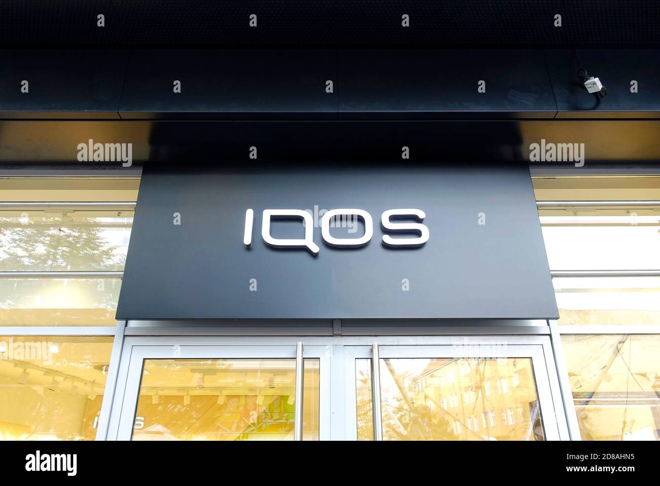 Negozio di IQOS a Berlino Foto Stock