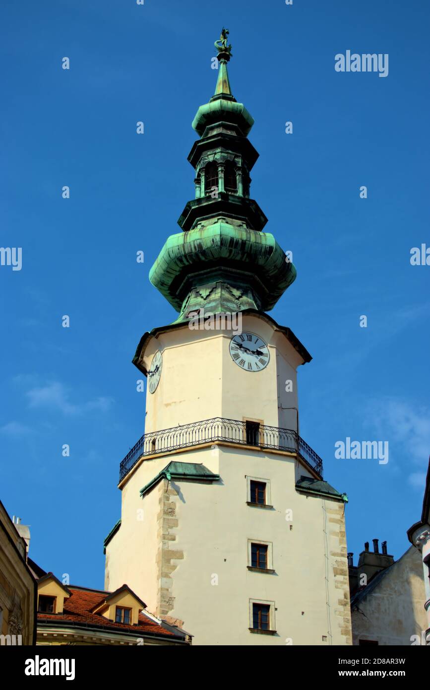 Chiesa cattolica nella città di Bratislava in Slovacchia 11.9.2020 Foto Stock