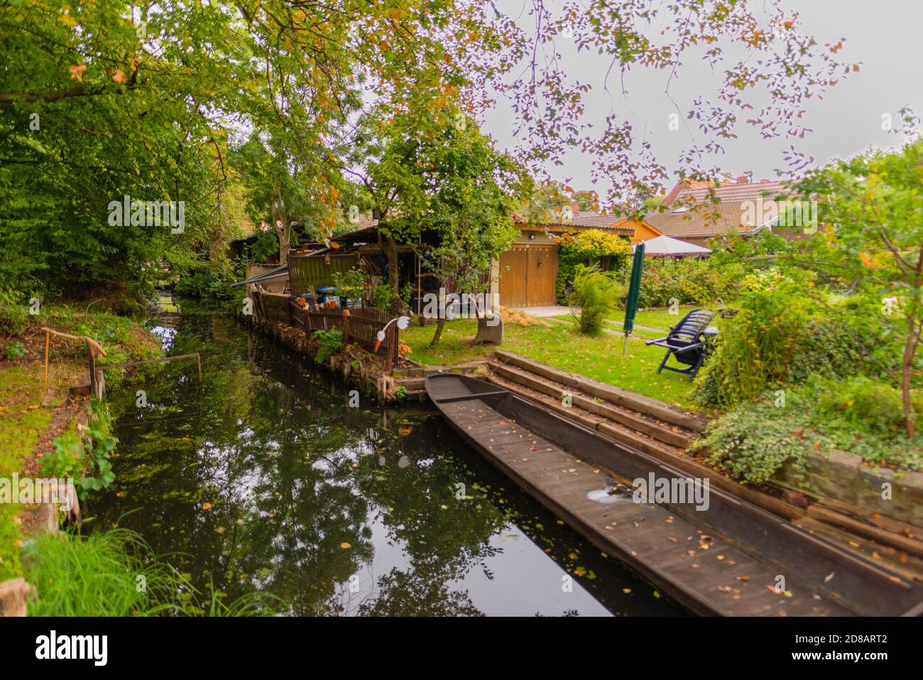 Lehde, Spree Forrest Oberspreewald, Brandeburgo, Germania orientale, Europa Foto Stock