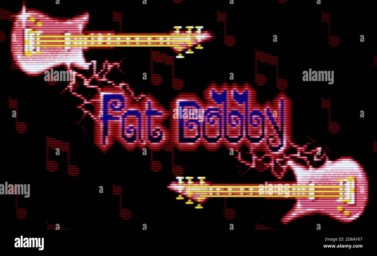 Fat Bobby - Atari Lynx Videogame - solo per uso editoriale Foto Stock