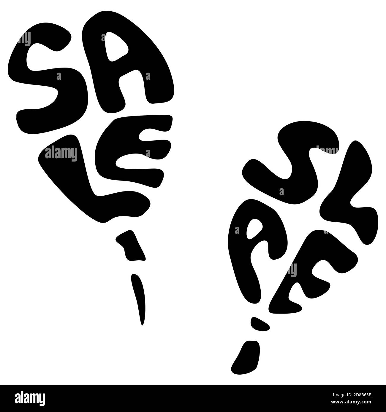 Icona dei palloncini del black friday su sfondo bianco isolato. Grande offerta per biglietti d'invito o regalo, notebook, negozio online, volantino promozionale. Custodia per telefono o clo Illustrazione Vettoriale