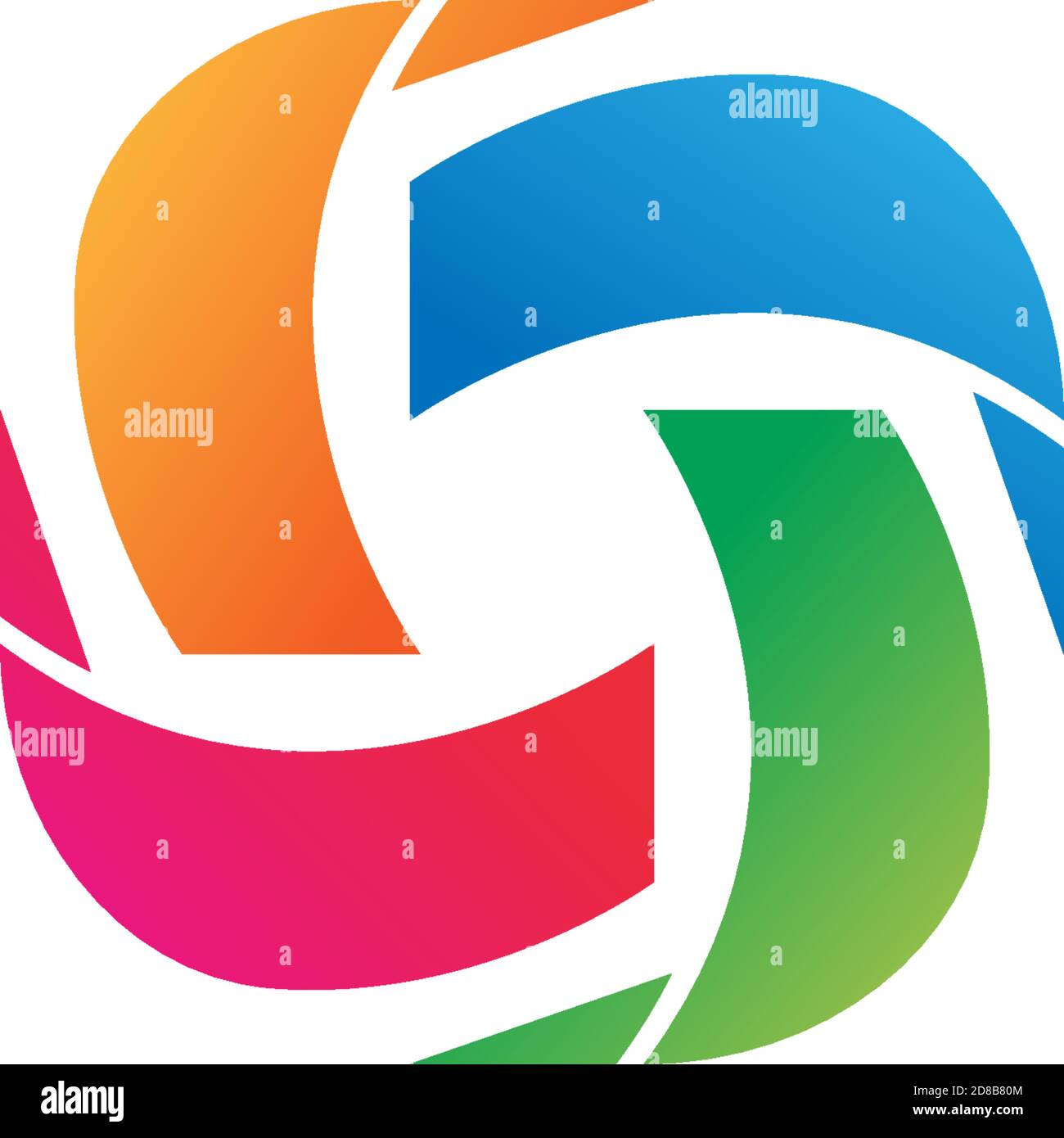 Community, network e social logo modello di disegno vettore Illustrazione Vettoriale