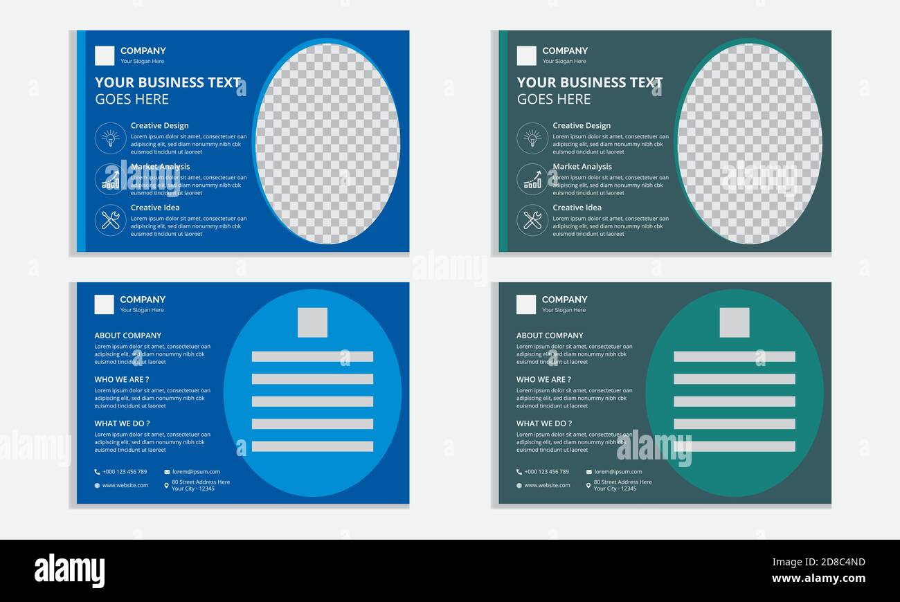 Modello vettoriale per la progettazione di cartoline, progettazione di modelli per social media, banner Web, sfondo, presentazione, brochure e layout di copertina del libro. Illustrazione Vettoriale