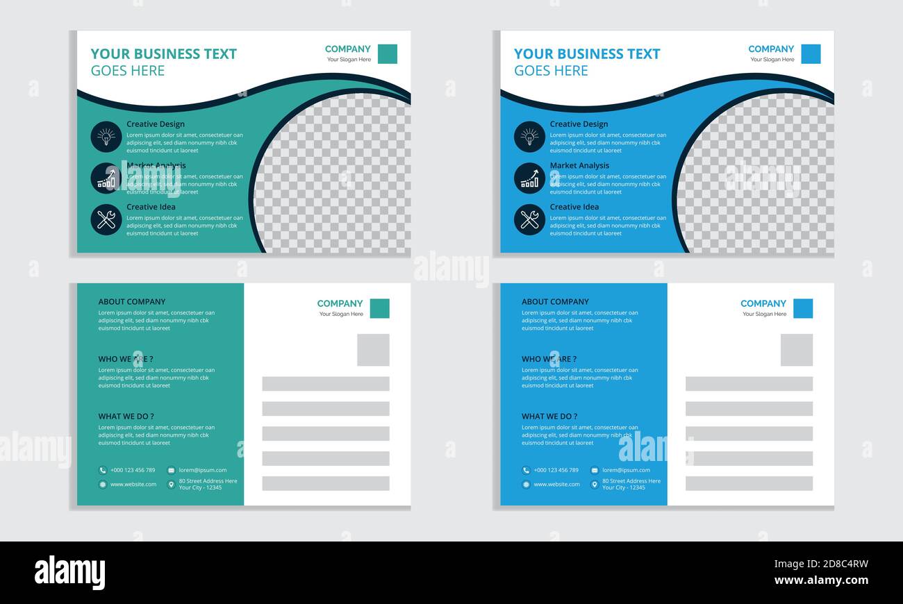 Modello vettoriale per la progettazione di cartoline, progettazione di modelli per social media, banner Web, sfondo, presentazione, brochure e layout di copertina del libro. Illustrazione Vettoriale