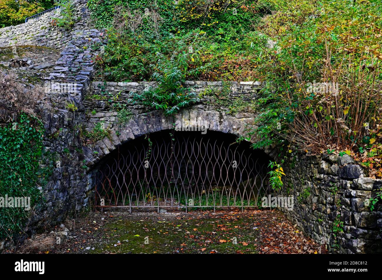 Forno a lime Greenside. Greenside, Kendal, Cumbria, Inghilterra, Regno Unito, Europa. Foto Stock