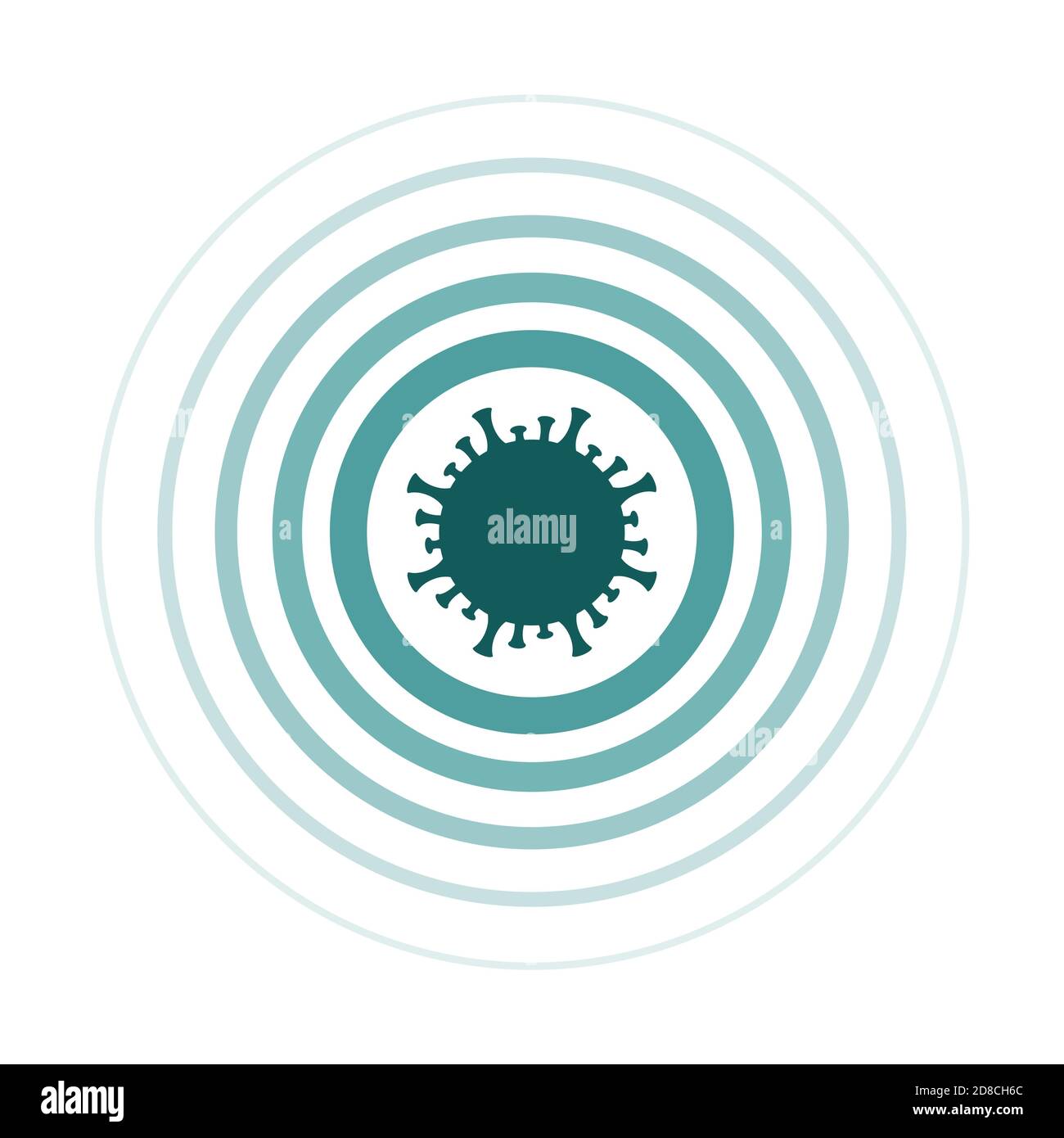Icona del virus isolata su sfondo bianco immagine vettoriale EPS10 Illustrazione Vettoriale Icona del virus isolata su sfondo bianco immagine vettoriale EPS10 Illustrazione Vettoriale