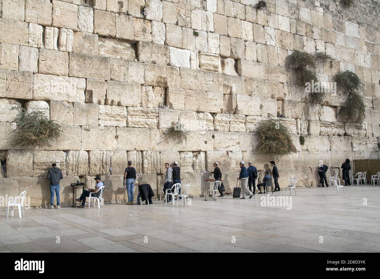 ירושלים, Gerusalemme, القدس, Jerozolima, Israele, Izrael, ישראל; Muro Occidentale, הכותל המערבי, Klagemauer, Ściana Płaczu, حائط البراق, 西墙 Foto Stock