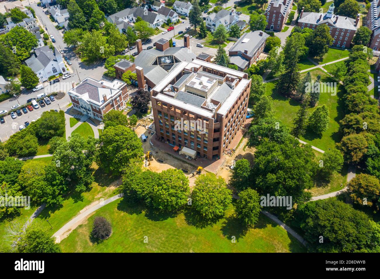 Phillips Exeter Academy Library, Exeter, New Hampshire, USA Foto Stock