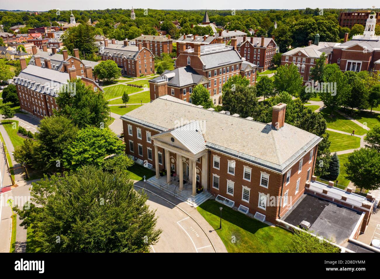 Jeremiah Smith Hall, Phillips Exeter Academy, Exeter, New Hampshire, USA Foto Stock