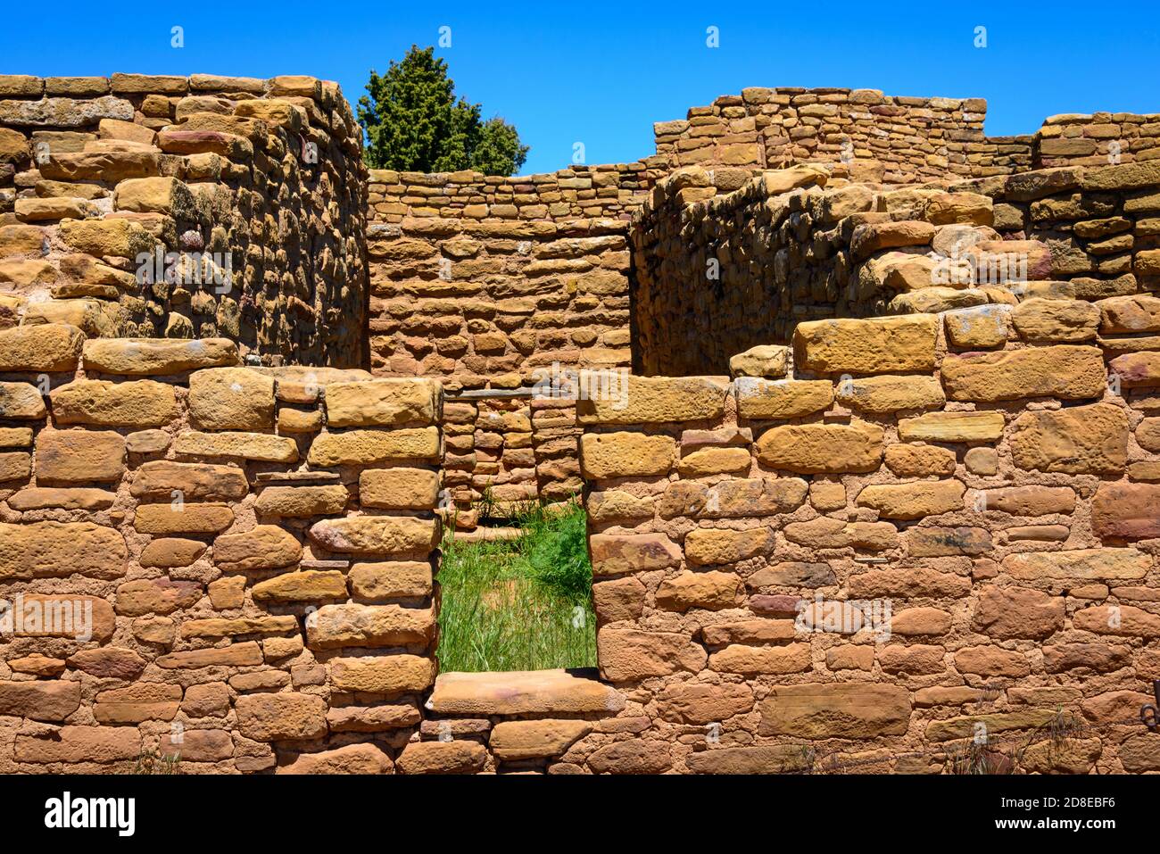 Il Parco Nazionale di Mesa Verde Foto Stock