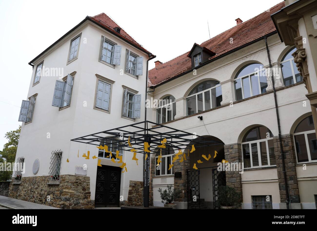 Museo del Castello di Maribor nella Slovenia orientale Foto Stock