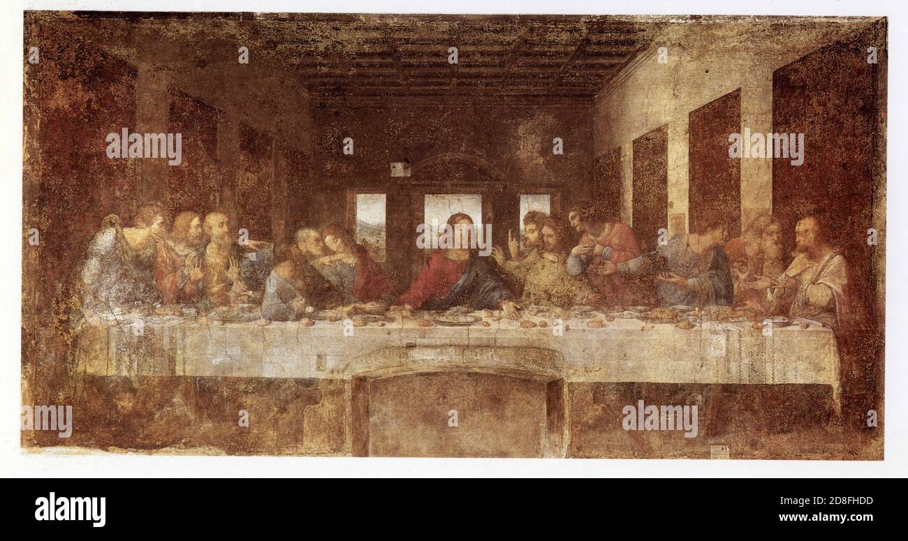 Leonardo da vinci ultima cena immagini e fotografie stock ad alta