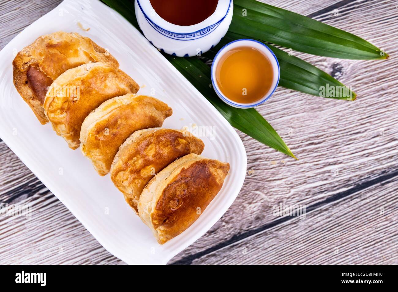 Kaya Puff, pasticceria popolare in Ipoh e all'interno della Malesia Foto Stock
