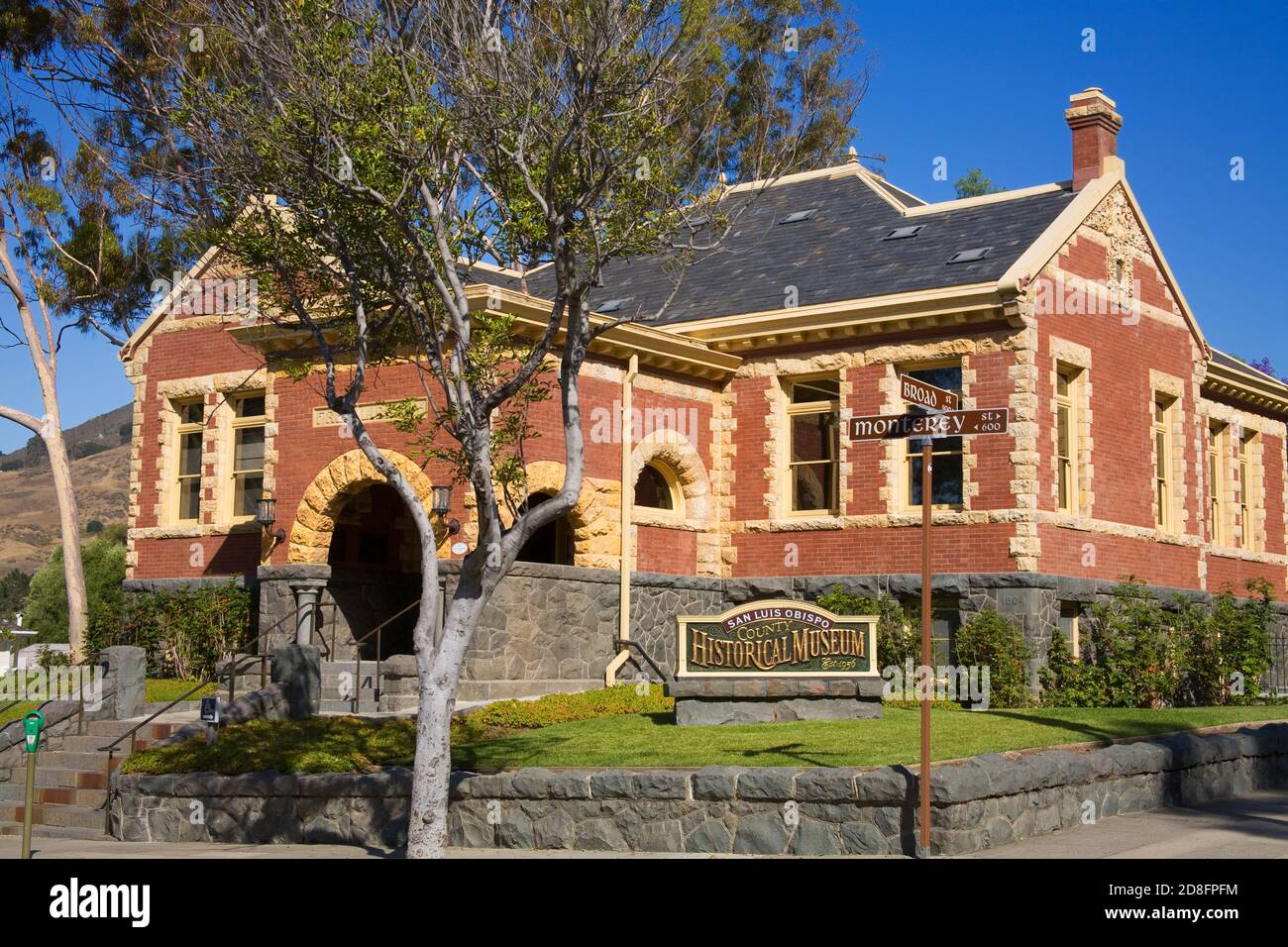Museo Storico della Città di San Luis Obispo, County, California , Stati Uniti Foto Stock