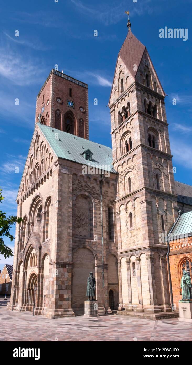 Cattedrale medievale, Chiesa di nostra Signora a Ribe, Danimarca Foto Stock