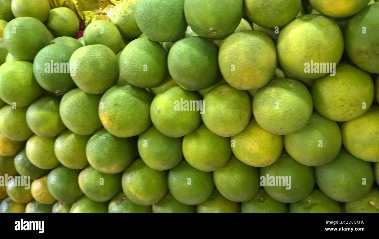 Limetta di agrumi mousambi dolce lime limone dolce e limetta dolce tenuto ben rifornito Foto Stock