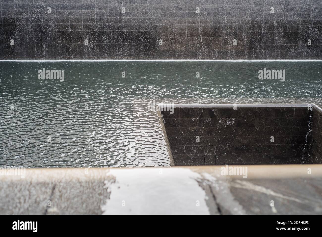 Ground Zero memorial Foto Stock