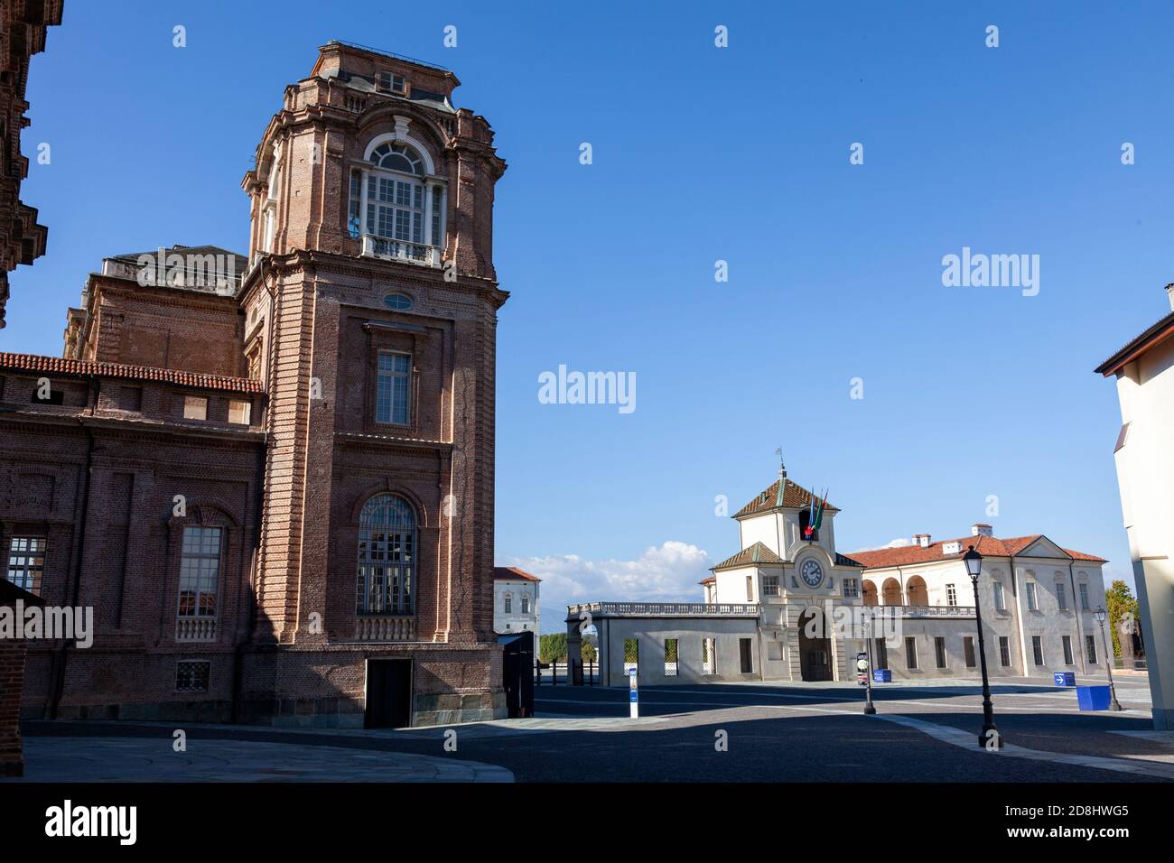 Torino, Italia. Palazzo di Venaria reale una delle residenze reali Savoia in Piemonte. Foto Stock