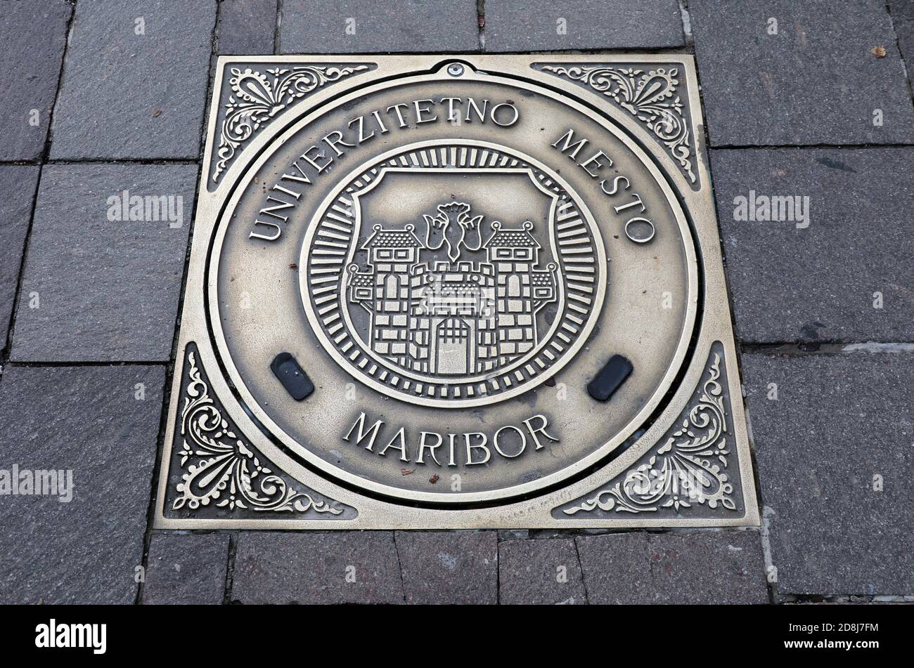 Lapide a Maribor in Slovenia Foto Stock