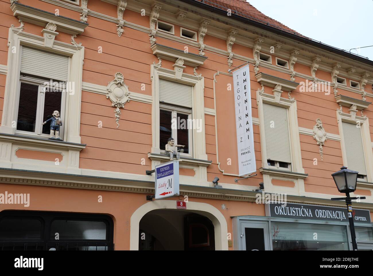 Strada di Maribor Foto Stock