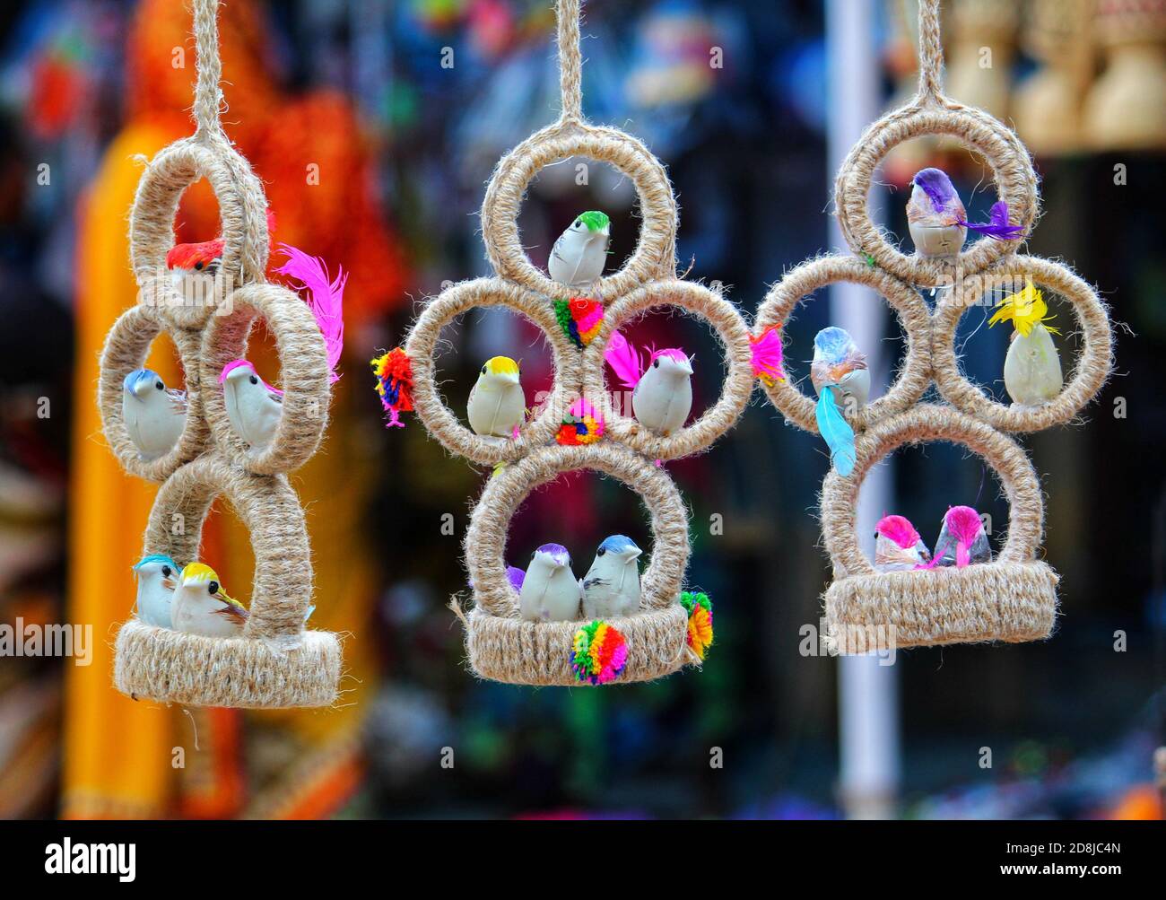 bella artigianato fatto a mano di chatisgarh bastar distretto chitrakoot cascata Foto Stock