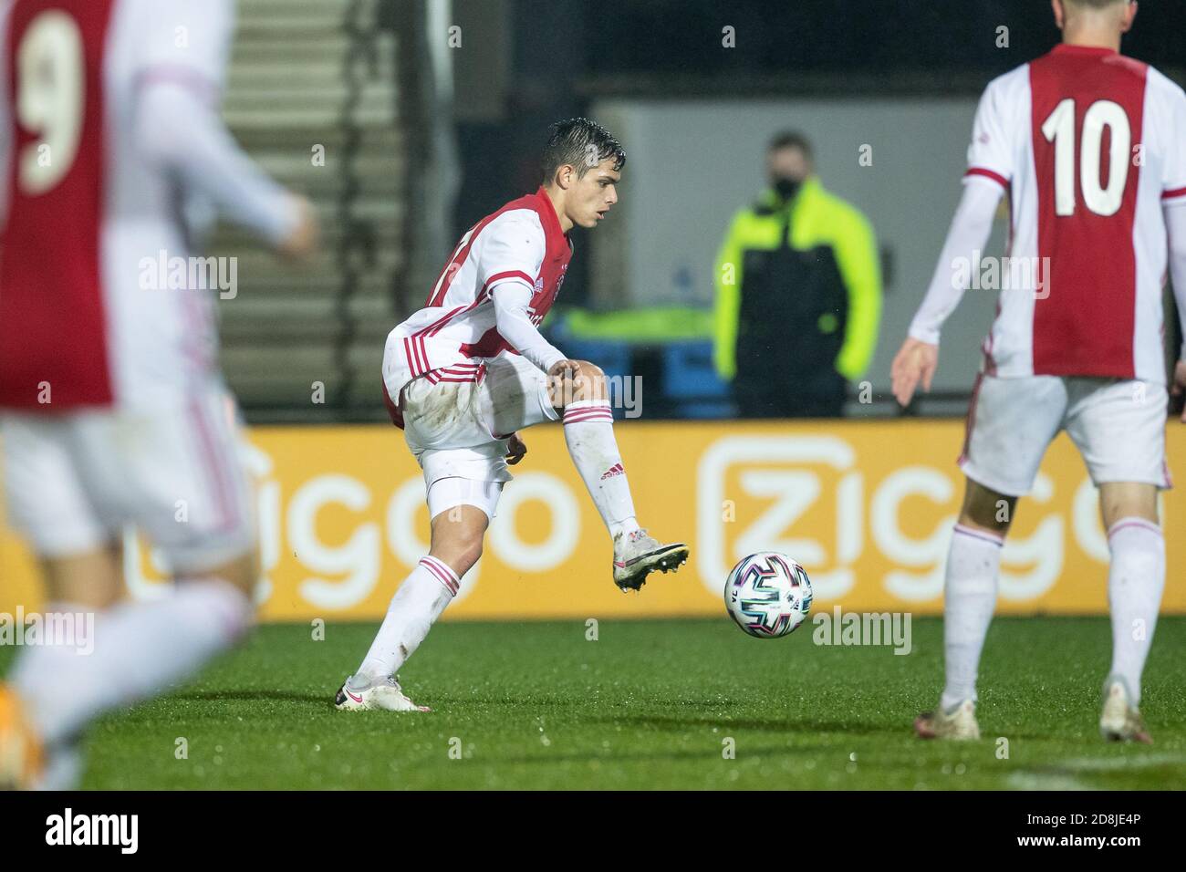 Amsterdam, Paesi Bassi. 30 Ott 2020. AMSTERDAM, 30-10-2020, stadio De Toekomst, stagione 2020/2021, Calcio olandese Keuken Kampioen Divisie.` jong Ajax player Terrence Douglas /.dm Credit: Pro Shots/Alamy Live News Foto Stock