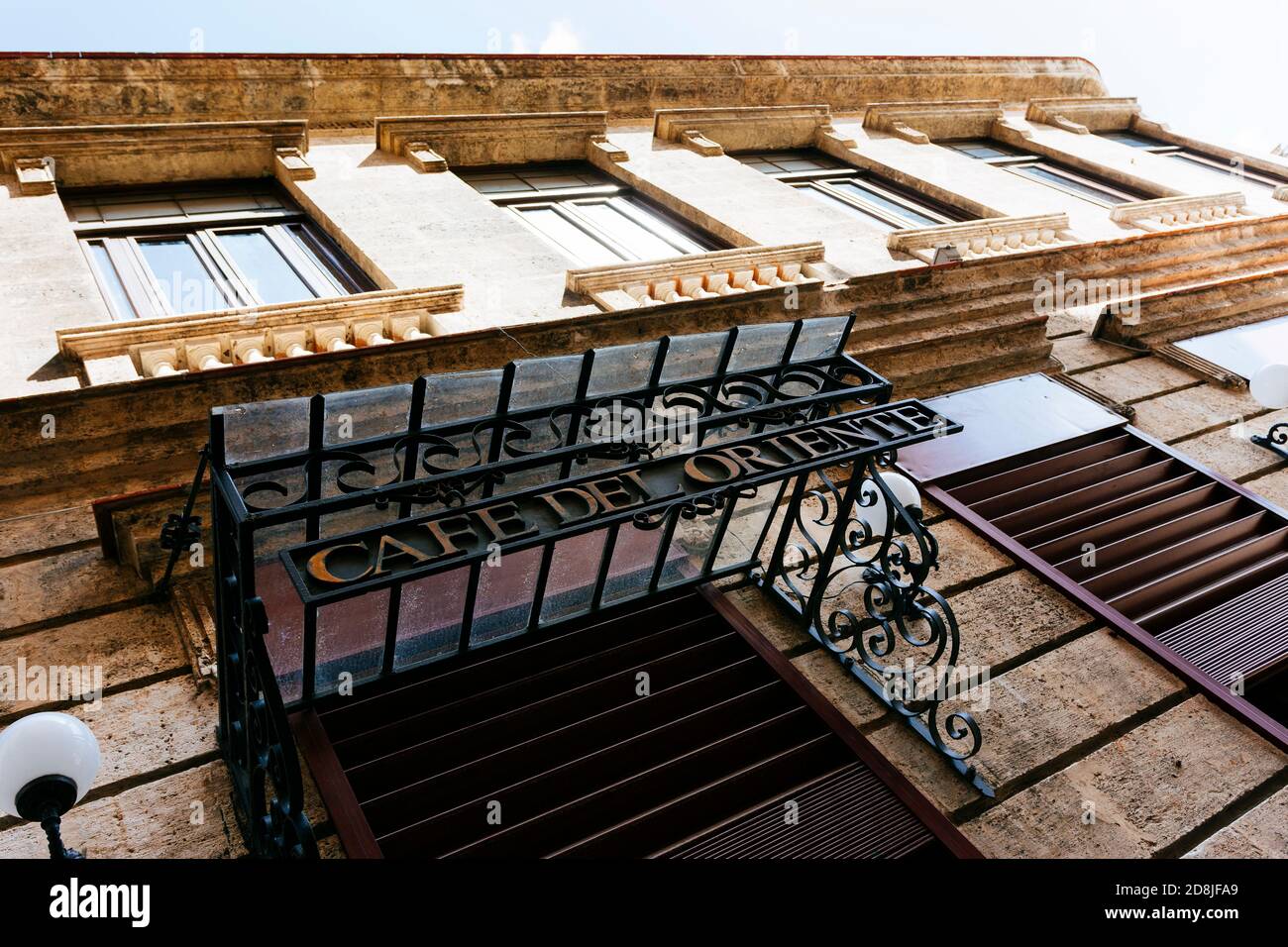 El Café de Oriente, ristorante. La Habana - la Havana, Cuba, America Latina e Caraibi Foto Stock