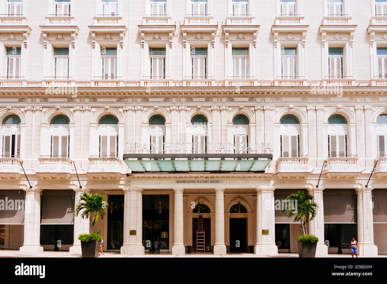 Gran Hotel Manzana Kempinski. L'Avana. Cuba, America Latina e Caraibi Foto Stock