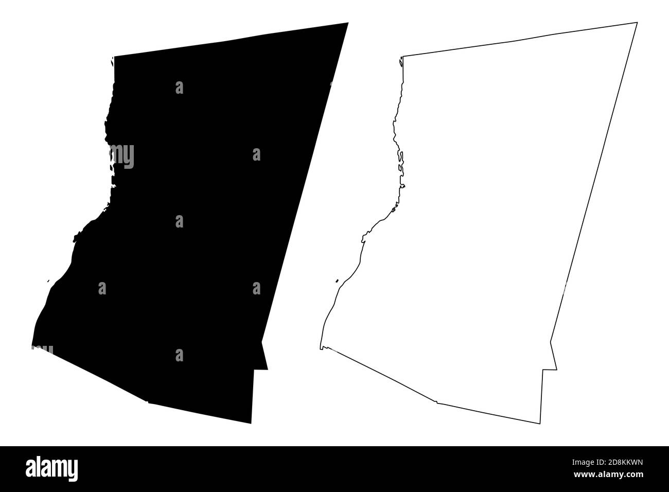 Columbia County, New York state (Stati Uniti, Stati Uniti d'America, Stati Uniti, Stati Uniti, Stati Uniti), illustrazione vettoriale mappa, schizzo mappa Columbia Illustrazione Vettoriale