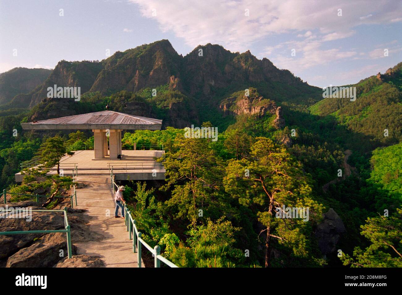 Monte Chilbo, Corea del Nord Foto Stock