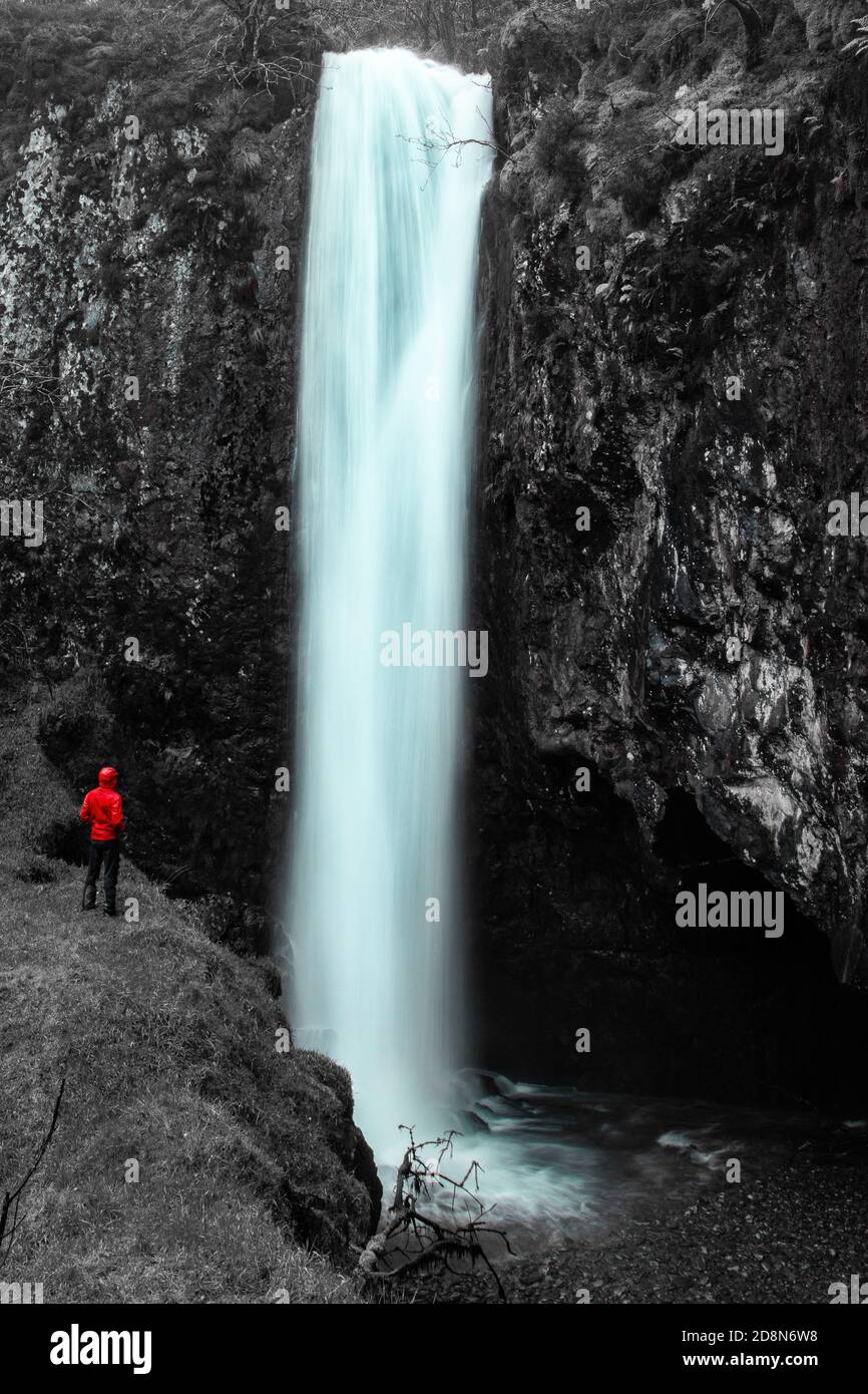 Cascate Nascoste Foto Stock