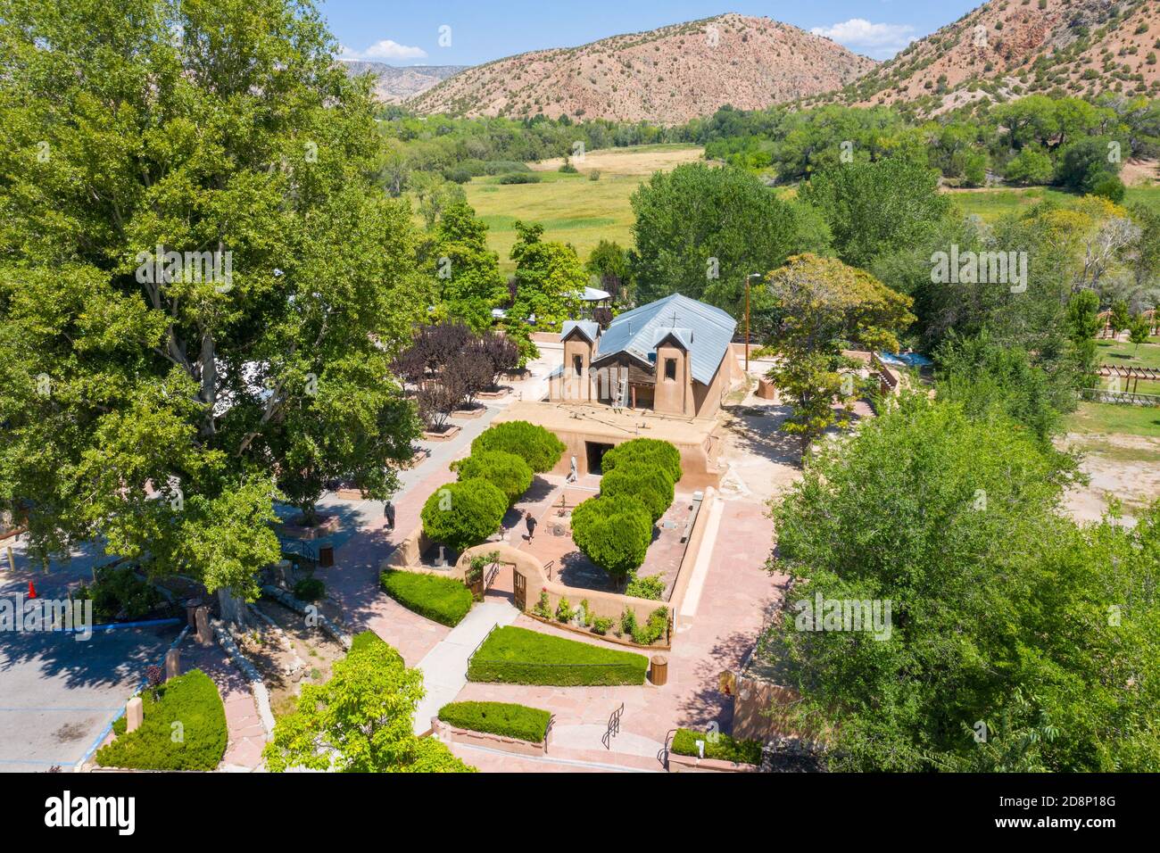 Santuario de Chimayo, cattolico romano, Chimayo, nuovo Messico, Stati Uniti Foto Stock