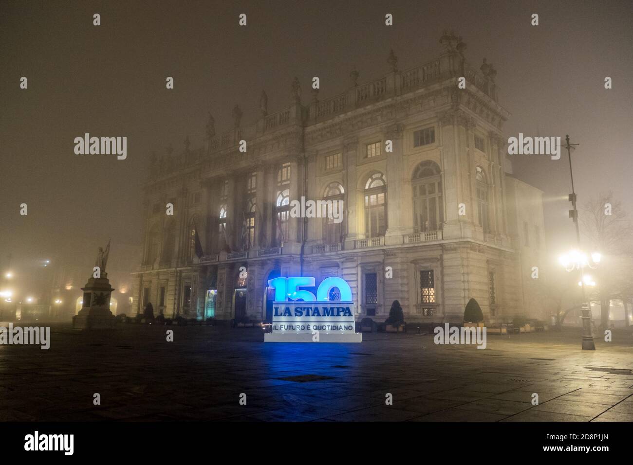 Celebrazione del giornale 'la Stampaa' Foto Stock