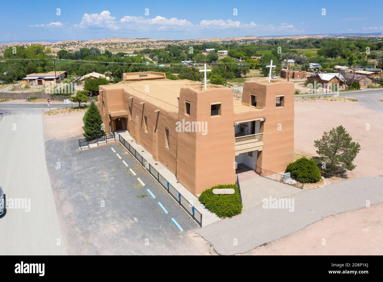 Sacred Heart Church, Catholic, Santa Fe, New Mexico, USA Foto Stock