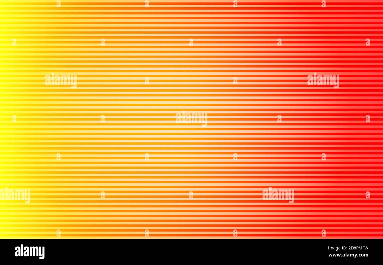 Astratto rigato linea orizzontale incandescente sfondo. Schermata Scan (scansione). Colore tecnologico sfondo futuristico Illustrazione Vettoriale