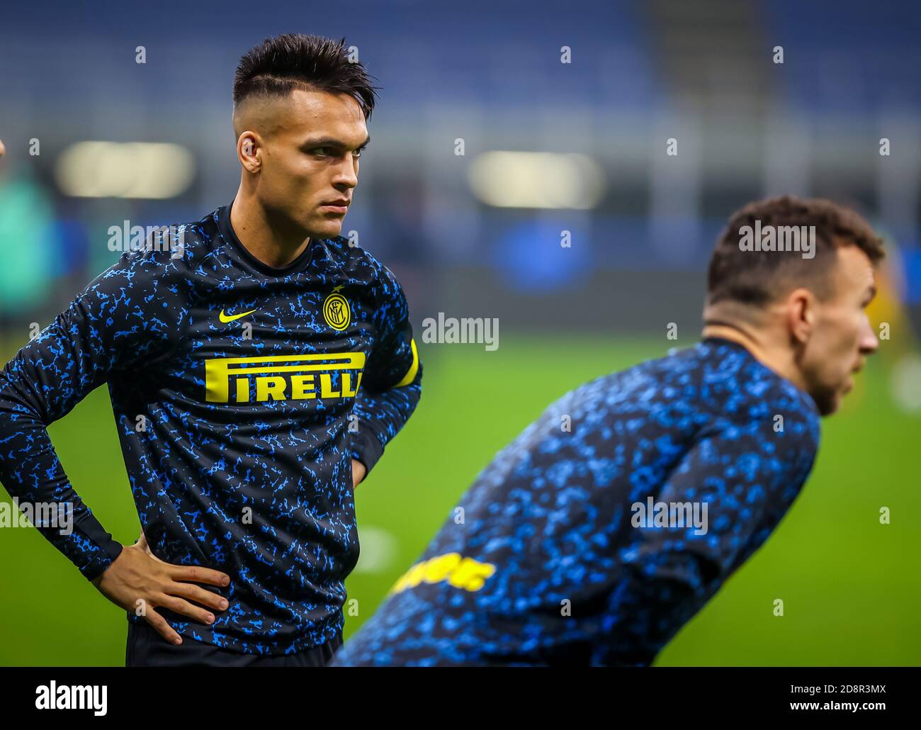 Lautaro Martinez del FC Internazionale durante la Serie A 2020/21 partita tra FC Internazionale e Parma Calcio allo Stadio San Siro di Milano, Ita C. Foto Stock