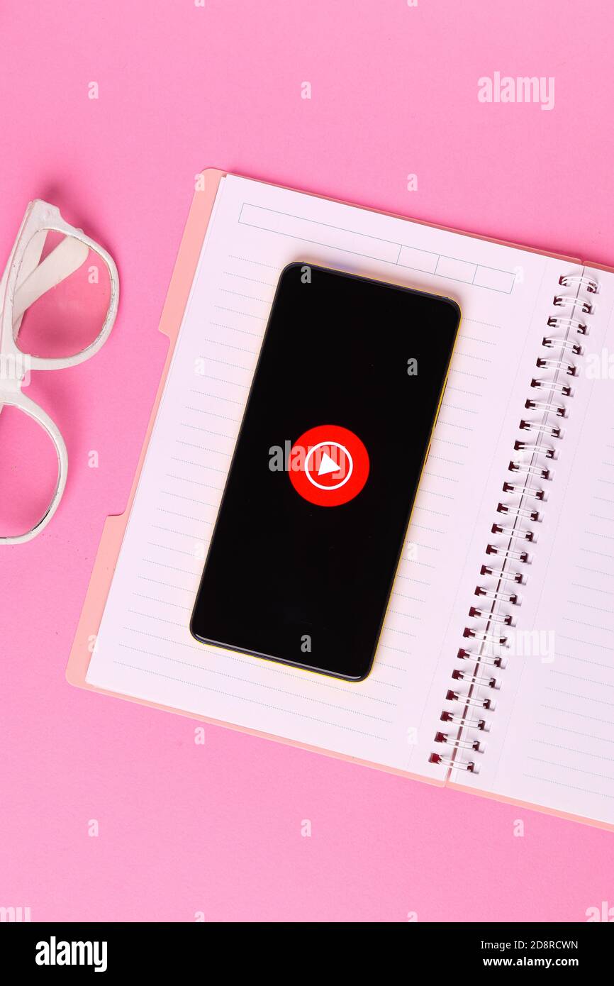 Youtube Music App Immagini E Fotos Stock Alamy