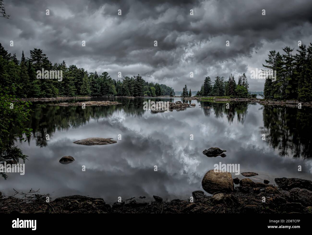 Morris Island, Ontario Foto Stock