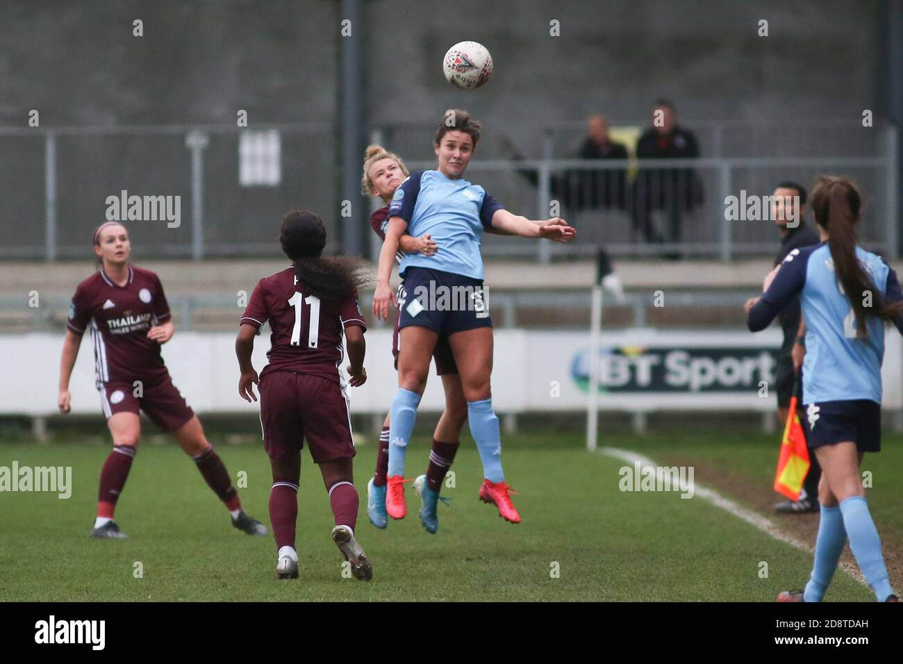 Dartford, Regno Unito. 11 Gennaio 2020. Elizabeta Ejupi (London City) controlla la palla durante la partita fa Women's Super League 2 tra London City e Leicester City al Princes Park di Dartford. FEDERICO GUERRA MARANESI/SPP Credit: SPP Sport Press Photo. /Alamy Live News Foto Stock